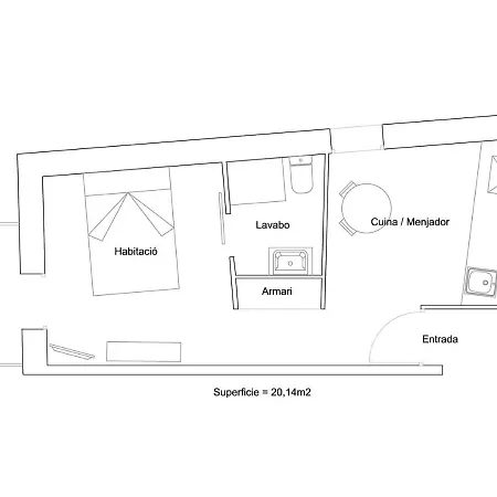 Lejlighed Estudio En - Sainte Anne *
